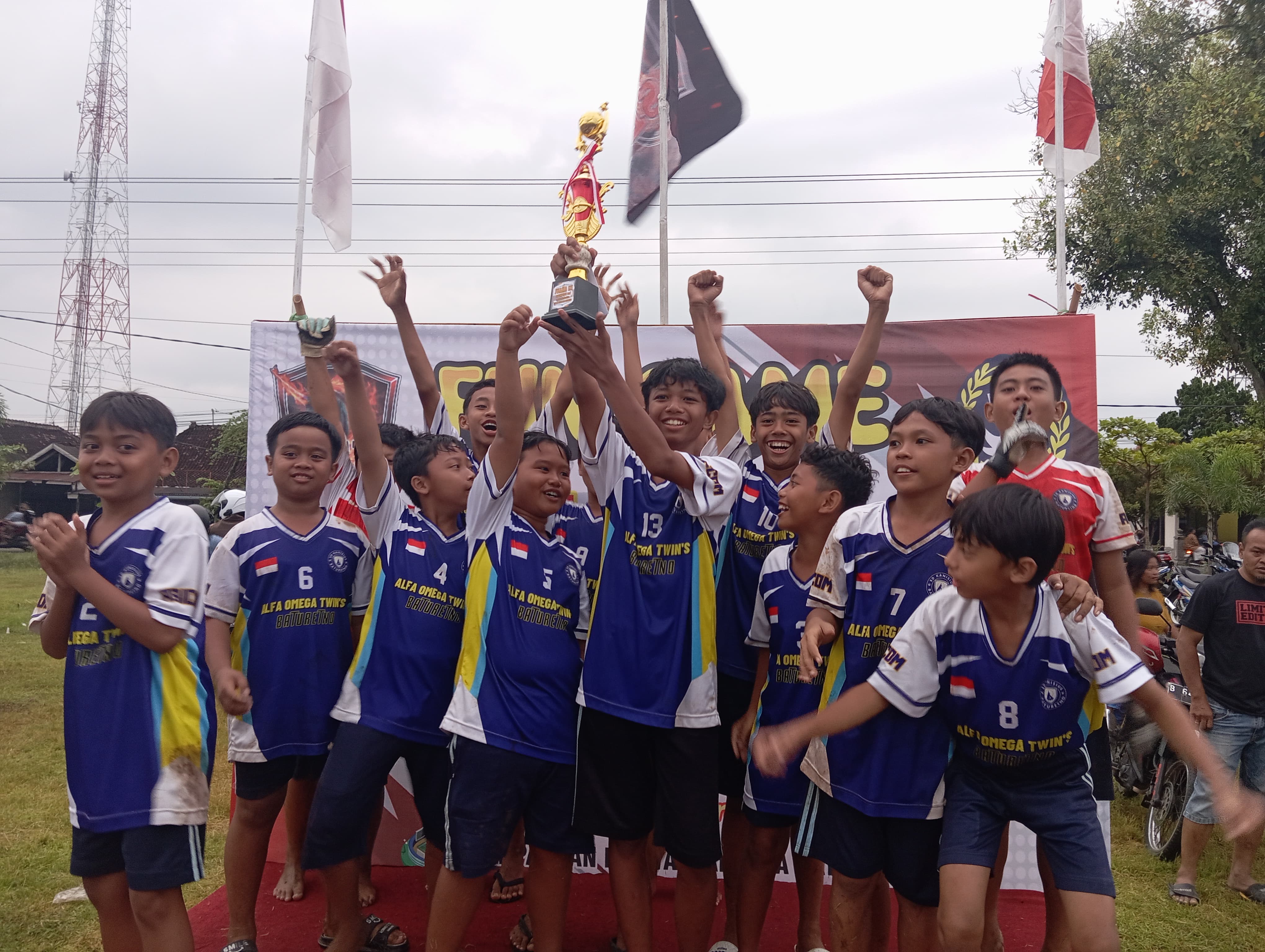 Juara Sepak Bola Kecamatan Baturetno